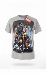 Marvel Mad Engine Wolverine Men’s T Shirt Gray