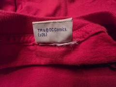 VTG 2006 The Flash DC Comics Retro T-Shirt 2XL Distressed Red Graphic