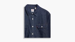 AUTHENTIC LEVI’S JACKSON WORKER HEMP RINSE BUTTON DOWN DENIM SHIRT 195730135