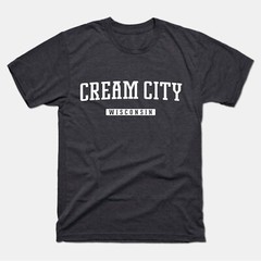 Cream City Shirt | Cream City Milwaukee Wisconsin T-Shirt | Cream City Tee
