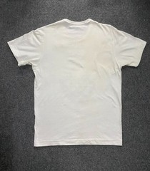 PLAY Comme des Garçons Double Polka Dot Heart T-Shirt White Single Stitch Japan