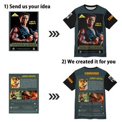 CUSTOM All Over Print T-shirt Any Idea – Send Your Picture