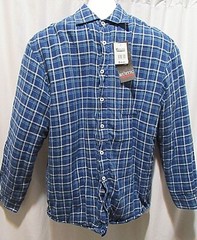 New Rustic Outfitter, Button Down, Lined, Warm Shirt/Jacket, Varied, M