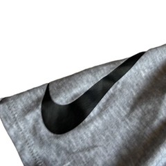 Nike KD Athletic Cut Dri Fit Gray Black Short Sleeve Tee Shirt Size Large