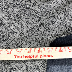 Vintage Button Up Shirt Medium Geometric long Sleeve Retro Preppy Loose Casanova