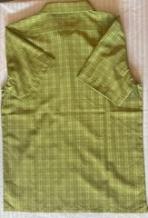 NWT MARMOT Eldridge Size S Plaid Pattern GREEN SHIRT Short Sleeve MSRP $65.
