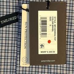 Peter Millar Porter Performance Poplin Sport Button Shirt Men’s S Stretch $200