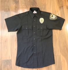 First Class Private Security Uniform Short Sleeve Shirt Men’s Small