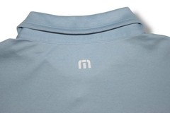 Travis Mathew Golf Polo Cotton‑Poly Blend Light Blue Large L