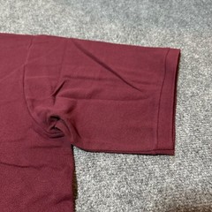 NEW Hartwell Polo Shirt Mens 5XL Burgundy Cotton Blend Three Button Short Sleeve