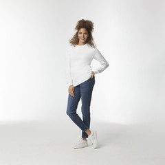 Gildan Men’s Ultra Cotton Long Sleeve T-Shirt, Style G2400, 3X-Large, White