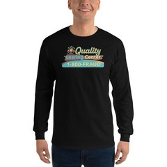 Quality “Learning” Center — Minnesota Child Care Fraud Long Sleeve Shirt