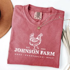 Custom Farm Personalized Your Name Comfort T-Shirt