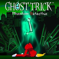 Ghost Trick Phantom Detective Capcom Adventure Game Logo Men’s Gamer T Shirt