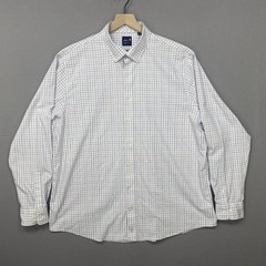 Johnnie-O Performance Button Down Shirt Paddock XXL Bamboo Blend Cooling Tech