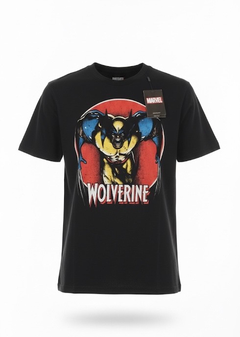 Marvel Wolverine Men’s T Shirt Black
