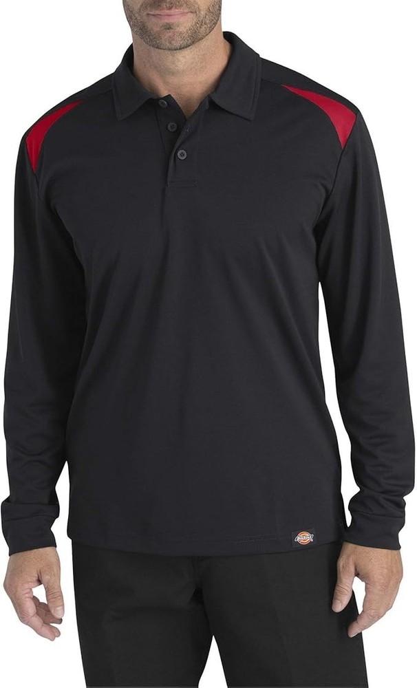 Dickies Occupational Workwear Performance Long Sleeve Polo