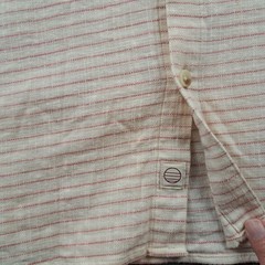 Marine Layer Stretch Selvage Short Sleeve Shirt Size Larger (XL) Beach Coastal