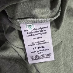 George Men’s GE V-Neck T-Shirt Faded Spruce Heathe in Sage Green Size XS( 30-32)