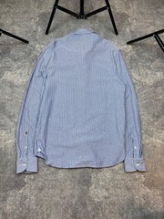 Guy Rover Mens Button Down Striped Long Sleeve Shirt Size XXL