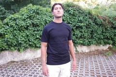 Embroidered Logo Logo Streetwear Box T-Shirt – Heavy Cotton Boxy Fit