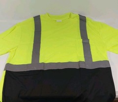 High Visibility Class 2 Reflective Road Work Construction Hi Vis Safety T Shirt