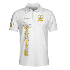 Personalized Name Past Master Making Men BETTER From the Ground Polo Shirt S-5XL