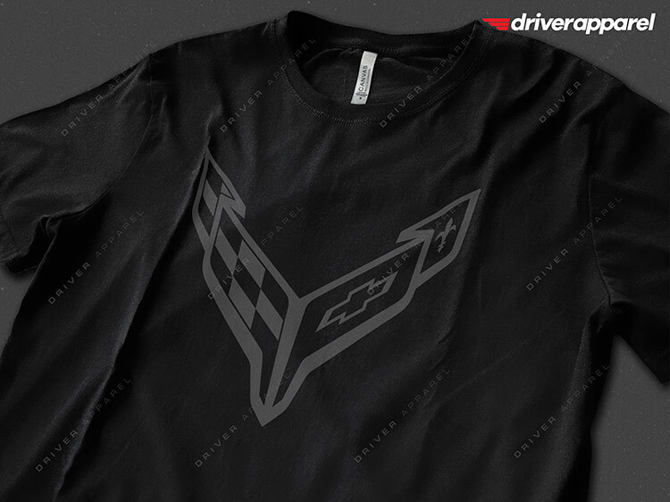 The Original Driver Apparel Corvette C8 Emblem Shirts & Hoodies Logo Chevy Z06