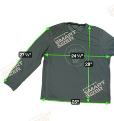 Vortex Optics Three Peaks Performance Grid Men Long Sleeve Shirt Deep Lichen 3XL