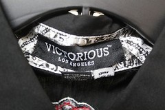Victorious LA Black Button Down