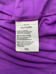 Under Armour The ISO-Chill Polo Shirt Men’s 2XL Short Sleeve Purple Striped Golf