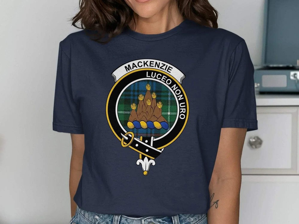 MacKenzie Clan Crest Scottish Pride Tartan T-Shirt Sweatshirt