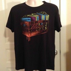 HITS OF THE 80’S BLACK VINTAGE T-SHIRT LARGE