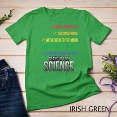 Earth Is Not Flat Science Earth Day Educational T-Shirt Unisex T-shirt