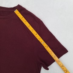Goodfellow Lyndale Tee Basic T-Shirt Men’s Size Small Maroon Brown Short Sleeve