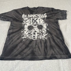 Ice Nine Kills Band Tee Shirt Mens Large Black Jason Mask Horror Metalcore