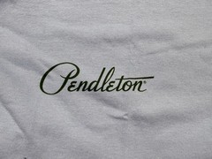 PENDLETON WOOLEN MILLS MEDIUM BLUE T-SHIRT BRAND NEW WITH TAG