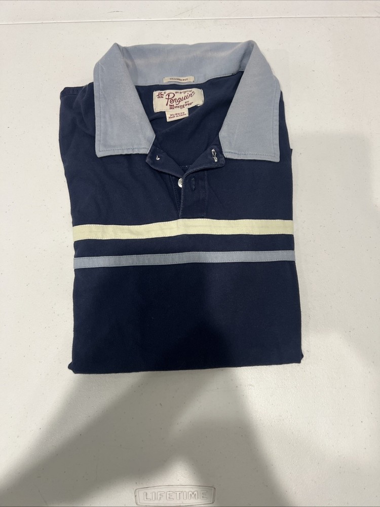 Original Penguin Collared T-Shirt – Size XL – Classic Fit