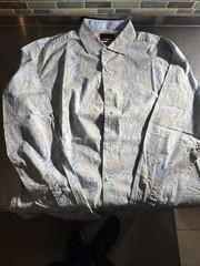 Consequence Medium Slim Fit Design Long Sleeve Shirt Men’s