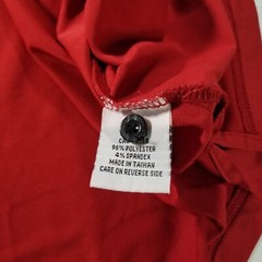 Straight Down Performance Cypress Point Golf Club Polo Size XL Men Red