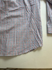 Pendleton Men’s Large Plaid Button Front Shirt Red Blue White Cotton L