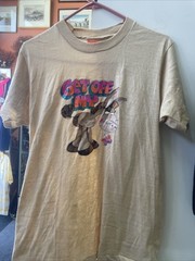 Vintage Screen Stars Single Stich Size Large Graphic Donkey T-Shirt