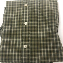 Old Navy LS Mens Casual Shirt Button Down Size XXL Green/Blue Plaid