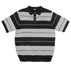CHARLIE BROWN MENS POLO SHIRT BLACK GREY LOWRIDER CHICANO OG CHOLO S-5X