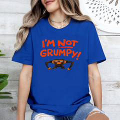 Grumpy Monkey I’m Not Grumpy Funny Gifts T-Shirt