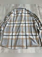 7 Diamonds Generation Long Sleeve Button Shirt Grey Mens XL NWT Stretch Travel