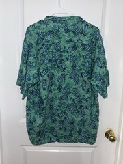 Pineapple Connection Men’s Pineapple Print Short Sleeve Shirt Size Large