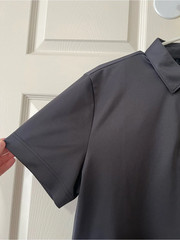 J.Lindeberg Hunter Fieldsensor 2.0 Golf Polo Shirt Gray Regular Fit Men’s Large