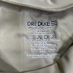 Dri-Duke Moisture Control Compression USGI T-Shirt Men’s Military SAND 2 Pcs Xxl