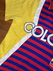 Colombia #15 XXL Sports Star Company Polo Team Shirt Mens 2XL Street wear EUC